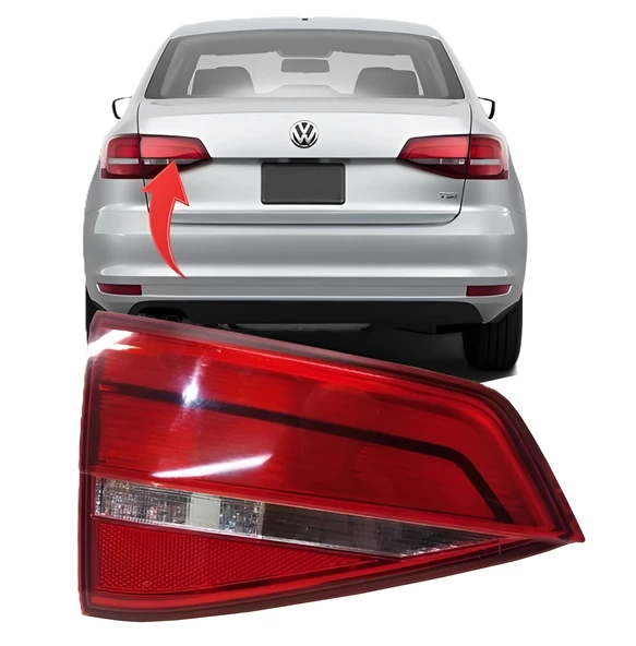 Vw Jetta 2015-2018 Sol Iç Stop Lambası 5C6945093D ürün görseli 1