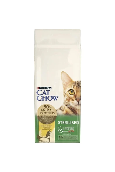 Cat Chow Purina Tavuk Etli Kısırlaştırılmış Kedi Maması 15 Kg ürün görseli 1