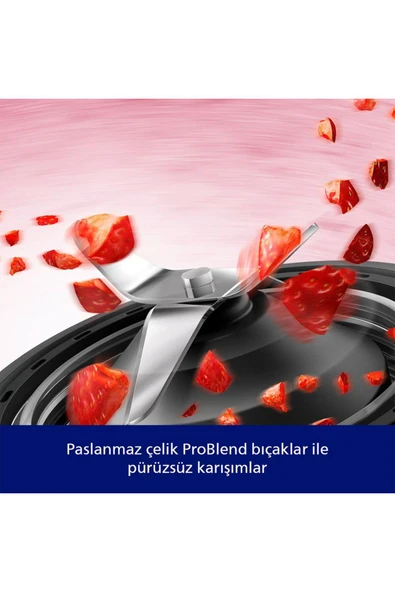 Philips HR2672/00 ProBlend Plus  Blender- 350W - Resim 4
