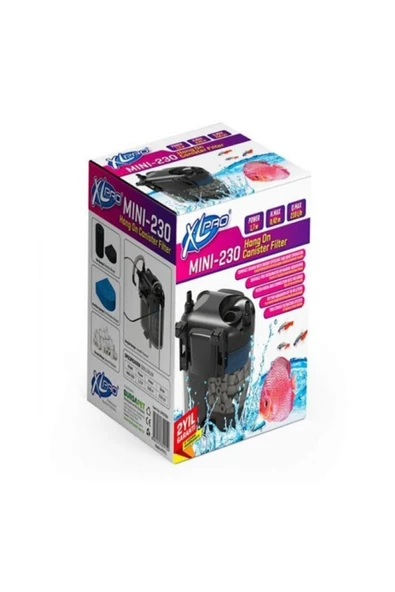 XLPRO 230 Mini Dış Filtre 210l/s ürün görseli 1