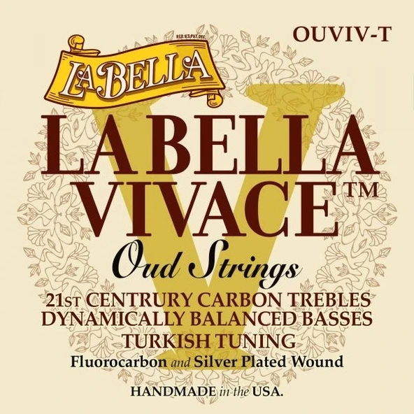 La Bella OUVIV-T Vivace Karbon Ud Teli (Türk Sistem) ürün görseli 1