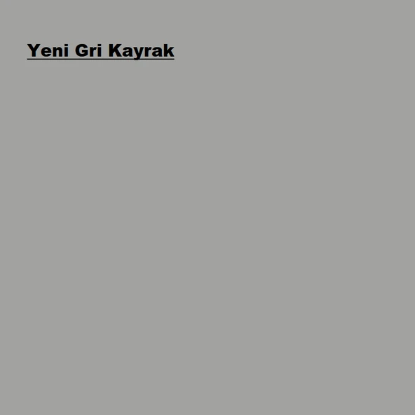 Marshall Solvent Bazlı Panel Kapı Boyası Yeni Gri Kayrak 2,5L - Resim 2