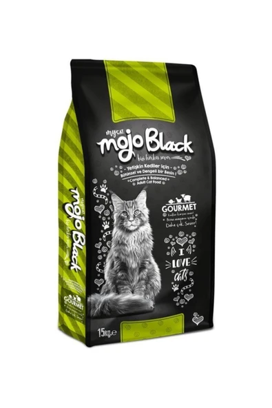 My Cat Mycat Mojo Black Gurme Kedi Maması 15 Kg ürün görseli 1