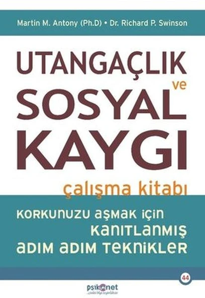 Utangaçlık ve Sosyal Kaygı Çalışma Kitabı ürün görseli 1