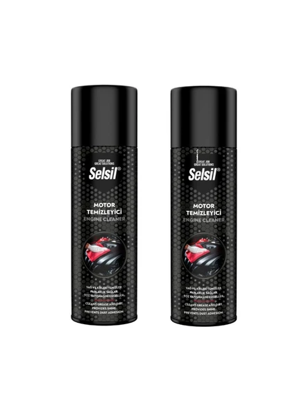 Selsil Motor Temizleme Sprey 500 ml 2 Adet ürün görseli 1