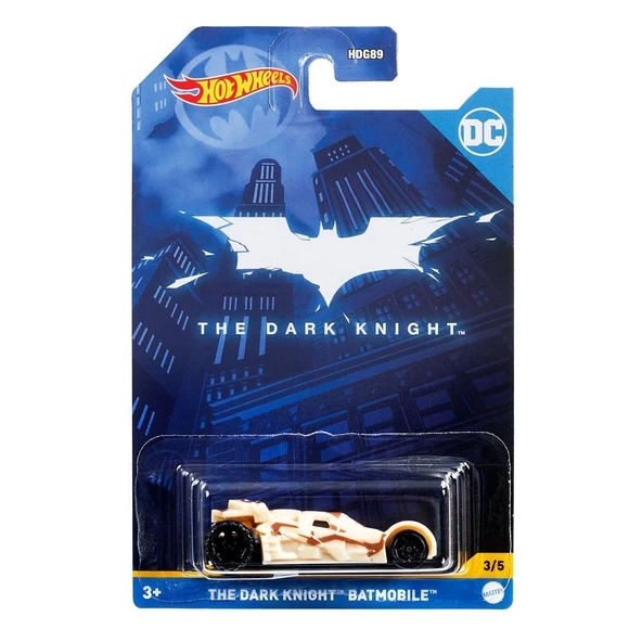 HDG89 Hot Wheels Batman Temalı Arabalar - Resim 3