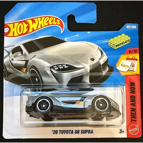 Hot Wheels Then And Now '20 Toyota GR Supra JJK04 ürün görseli 1