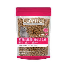 Lavital sterilsed somonlu kısır kedi maması 1kg. ürün görseli 1