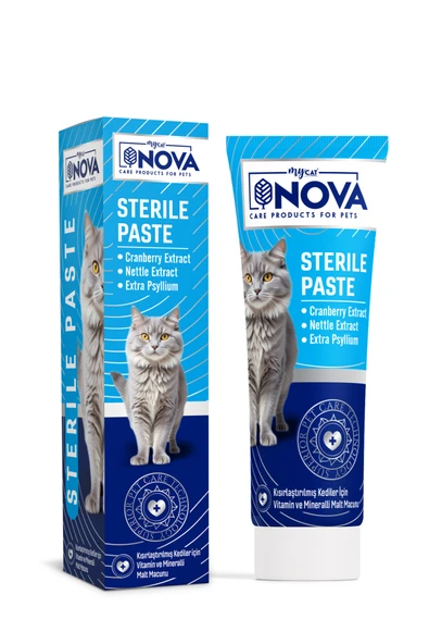 Nova Kısır Kediler Için Premıum Sterıle Malt Paste ürün görseli 1