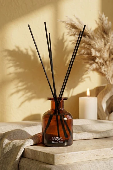 Timber Veil Sandal Ağacı Kokulu Çubuklu Oda Kokusu -150 ml ürün görseli 1