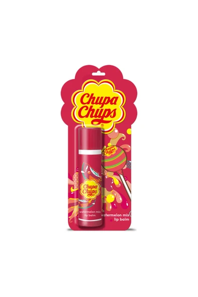 Chupa Chups Dudak Bakım Kremi 3.2 gr - Karpuz ürün görseli 1
