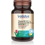 Validus Fresh Breath Clove Oil + Oregano Oil + Peppermint Oil 90 Softgel ürün görseli 1