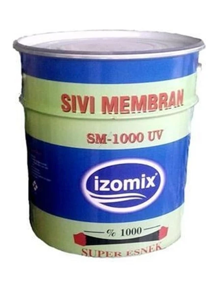 izomix Kauçuk Esaslı Sıvı Membran Sm 1000 Uv 18 kg ürün görseli 1