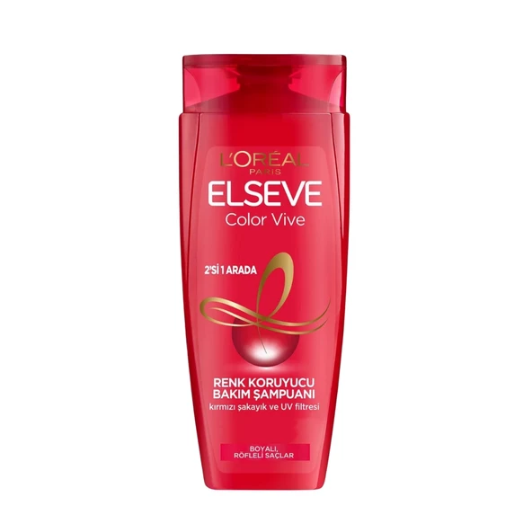 Loreal Paris Elseve Colorvive Renk Koruyucu Bakım Şampuanı 2'si 1 Arada 450 ml ürün görseli 1