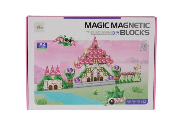 6602 MANYETİK PUZZLE 124 PARÇA ürün görseli 1