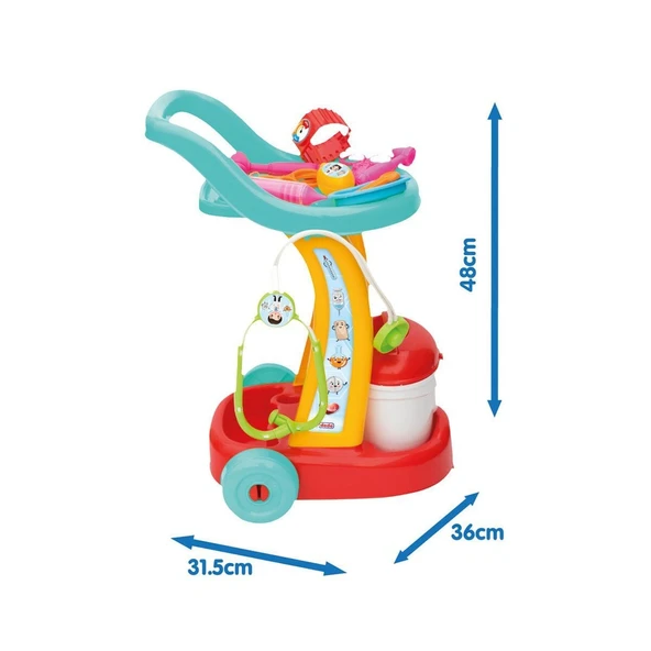 01963 Candy Doktor Servis Arabası ,Dede - Resim 3