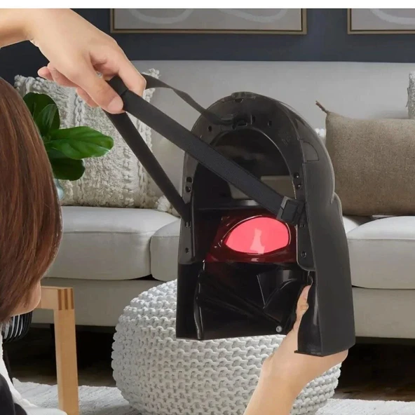 F9498 Star Wars Darth Vader Elektronik Maske - Resim 3