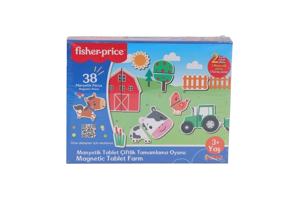 FP3134 FISHER PRICE MANYETİK TABLET ÇİFTLİK TAMAMLAMA ürün görseli 1