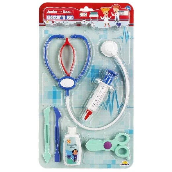 4154 SUN-SABC-JDC- Oyuncak Doktor Oyun Seti  (Ürün oyuncaktır) ürün görseli 1