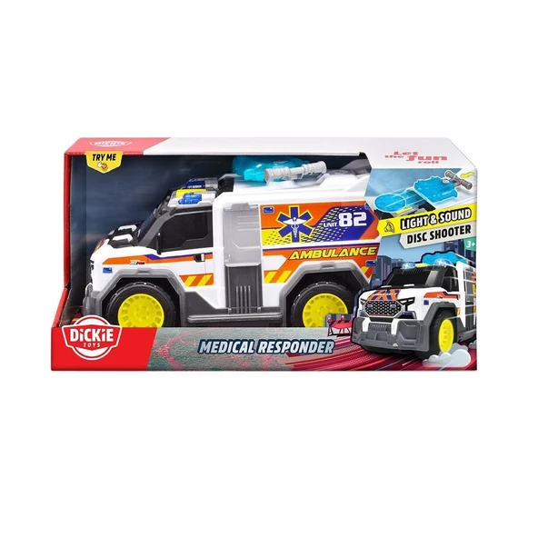 203306024 Sesli ve Işıklı Ambulans -Dickie ürün görseli 1