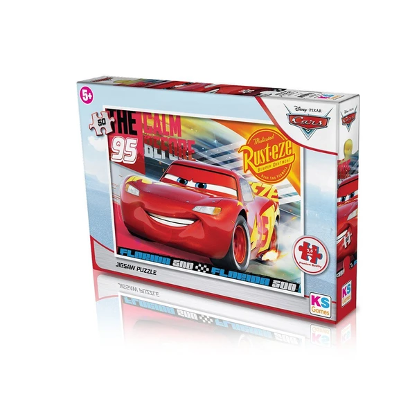 CR709 Cars 50 Parça Çocuk Puzzle -KS Puzzle ürün görseli 1
