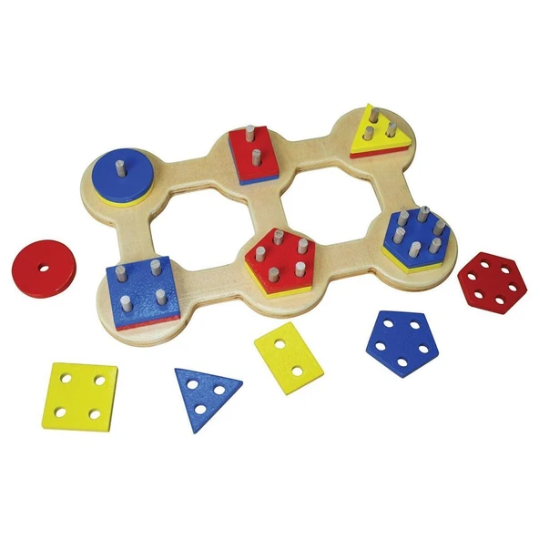 KAL-1013 Altılı Geometrik Sök Tak -Chiva ürün görseli 1