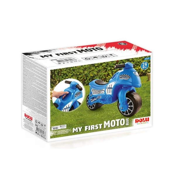 8029 İLK MOTORUM MAVİ TEKLİ KUTULU - Resim 3