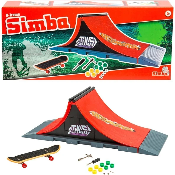 103304654 Finger Skateboard Ramp Ultimateramp 27x10x9cm skateboard 8 spare ürün görseli 1