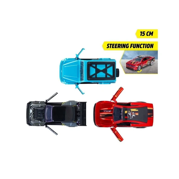 203742013 Pulback Racer 3-asst with pull back steering function opening do - Resim 4