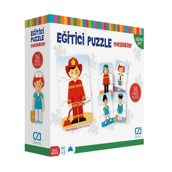 CA.5030 CA Games, Eğitici Puzzle Meslekler ürün görseli 1