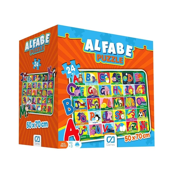 5027 ALFABE YER PUZZLE ürün görseli 1