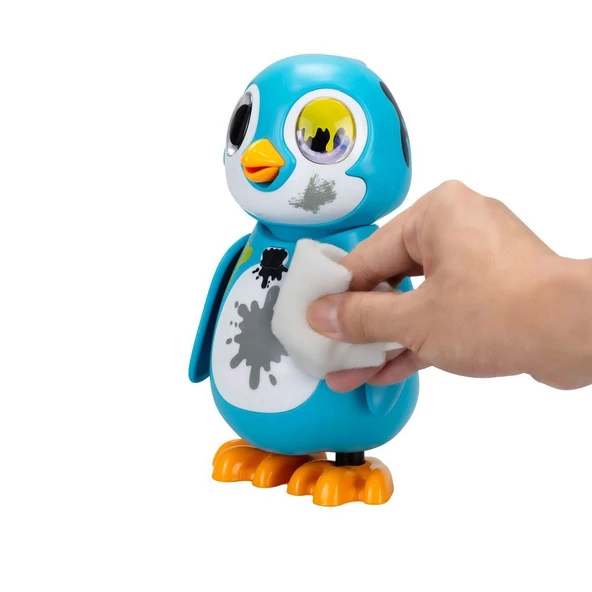 SIL 88652 Silverlit Rescue Interactive Penguen Mavi - Resim 4