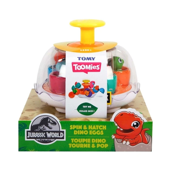 73252 Tomy - Jurassic World Dönen Dino Yumurtalar +12 ay ürün görseli 1
