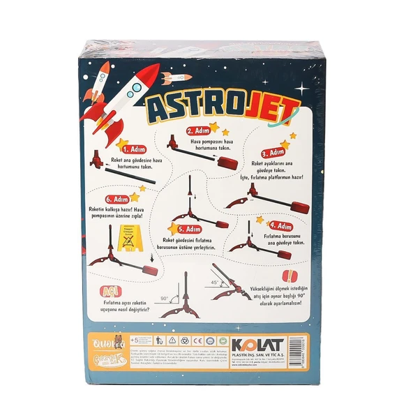 ZK122 Astro Jet Kutu Oyunu -Kolat - Resim 2