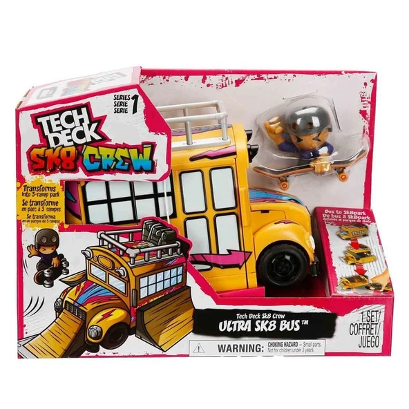 6071034 Tech Deck SK8 Crew Oyun Seti ürün görseli 1