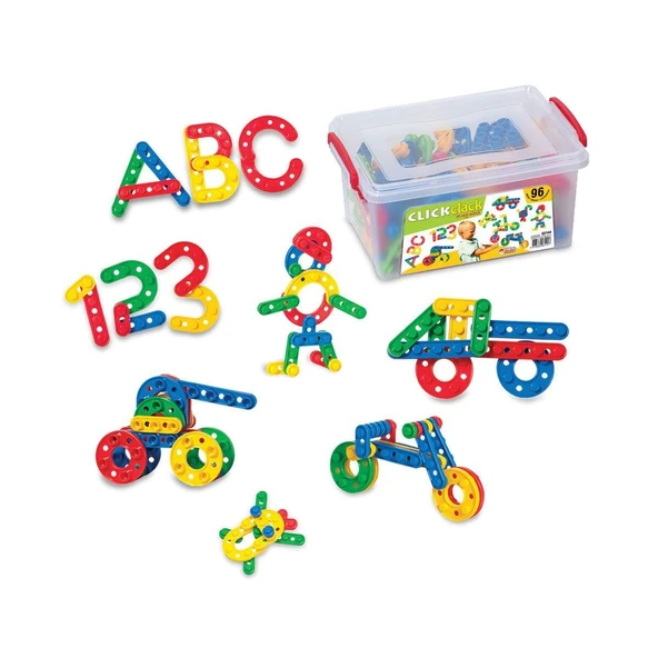 03144 Click Clack Puzzle -Dede ürün görseli 1