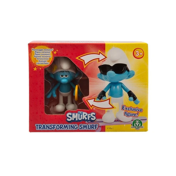PUF23000 Şirinler Dönüşen 10 cm Figür ürün görseli 1
