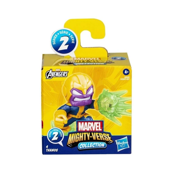 G0069 Avengers Mighty Verse Aksiyon Figürü - Resim 6