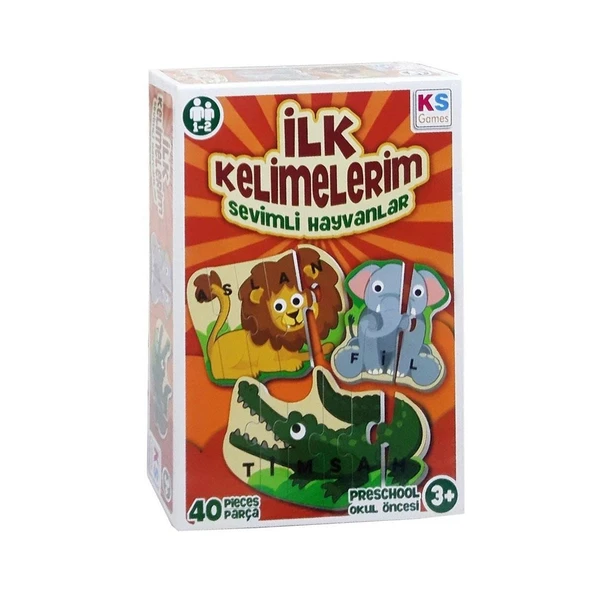 ILK805 İlk Kelimelerim -KS Puzzle ürün görseli 1