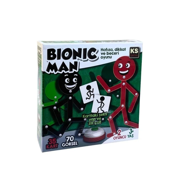 25132 BIONIC MAN TR-ENG ürün görseli 1