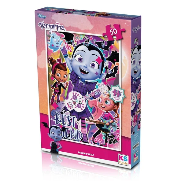 VP709 Vampirina 50 Parça Çocuk Puzzle -KS Puzzle ürün görseli 1