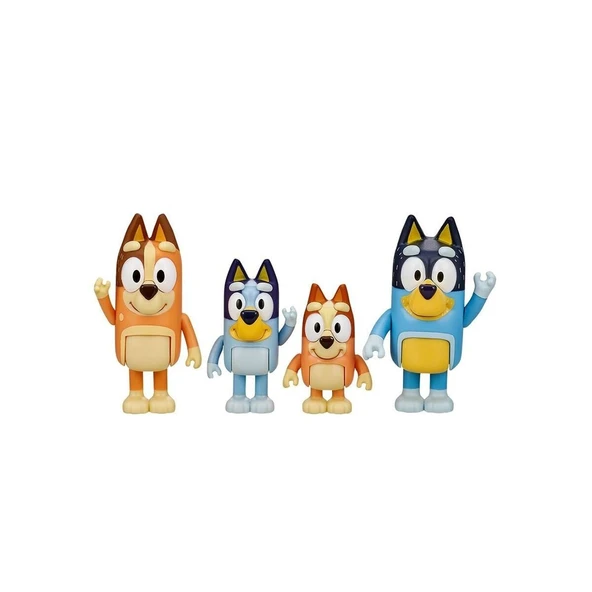 BLUEY 19201 Bluey 4lü Figür Seti Asorti ürün görseli 1