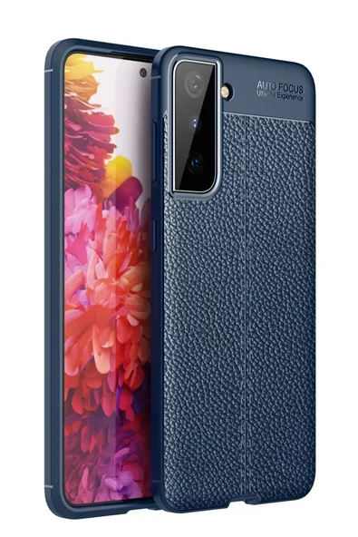 Newface Samsung Galaxy S21 Kılıf Auto Focus Kapak - Lacivert ürün görseli 1