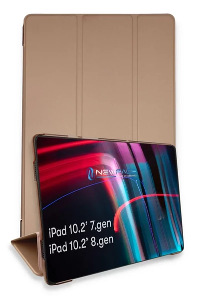 Newface Apple iPad 10.2 (7.nesil) Kılıf Tablet Smart Kılıf - Rose Gold ürün görseli 1