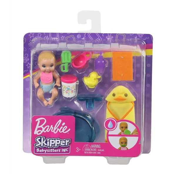 GHV83 Özellikli Minik Bebekler Barbie Bebek Bakıcısı ürün görseli 1