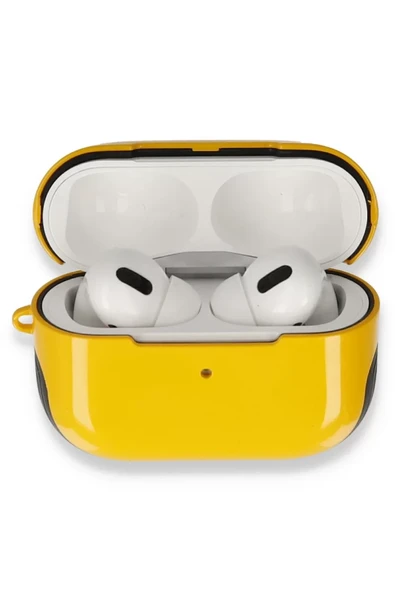 Newface Apple Airpods Pro (1.nesil) 3in1 Kılıf - Sarı ürün görseli 1