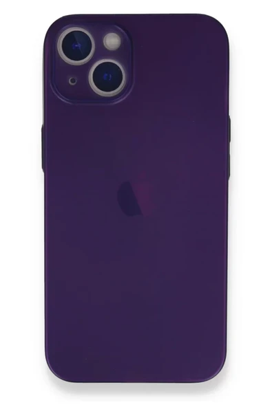 Newface Apple iPhone 14 Plus Kılıf PP Ultra İnce Kapak - Mor ürün görseli 1