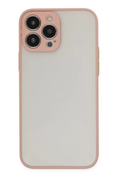 Newface Apple iPhone 15 Pro Kılıf Montreal Silikon Kapak - Pembe ürün görseli 1