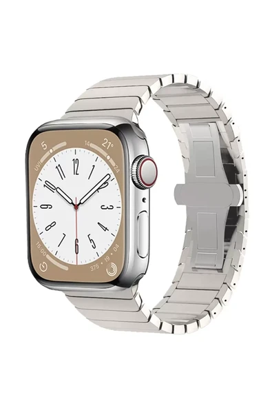 Newface Apple Watch 38mm KR413 Fine Steel Kordon - Yıldız Işığı ürün görseli 1