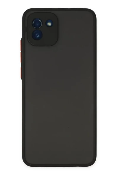 Newface Samsung Galaxy A03 Kılıf Montreal Silikon Kapak - Siyah ürün görseli 1
